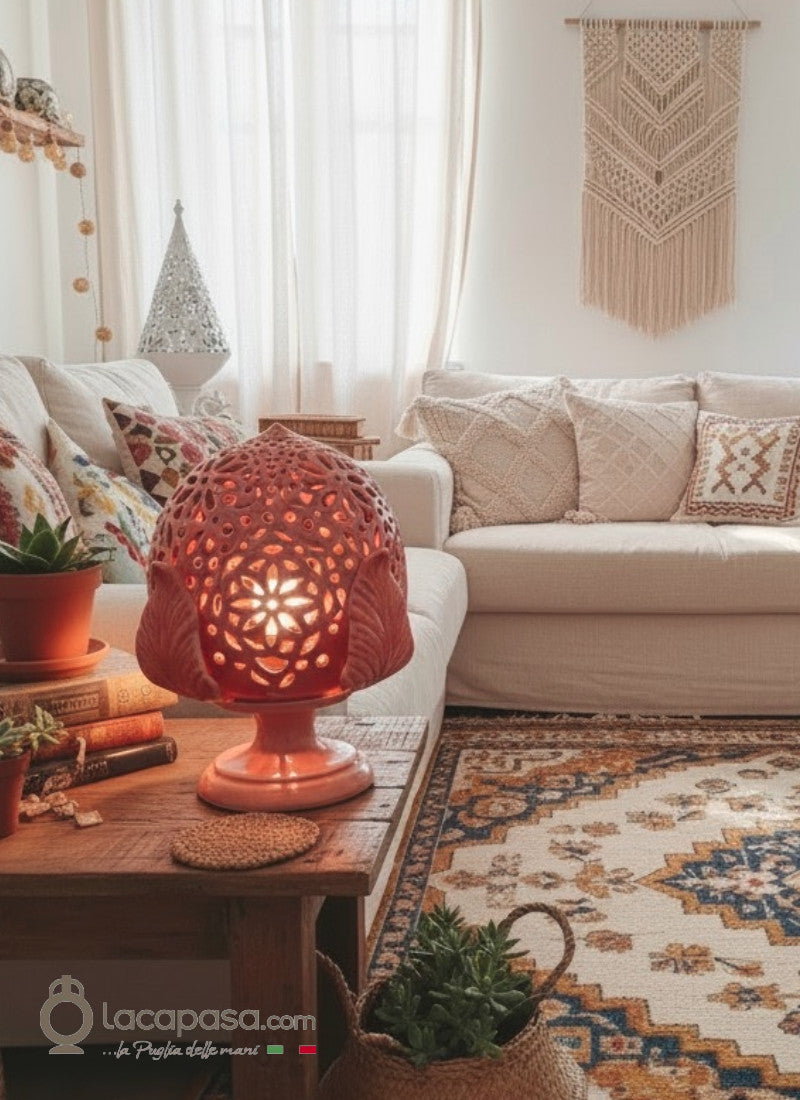 DALIA - Lampada Pumo in ceramica