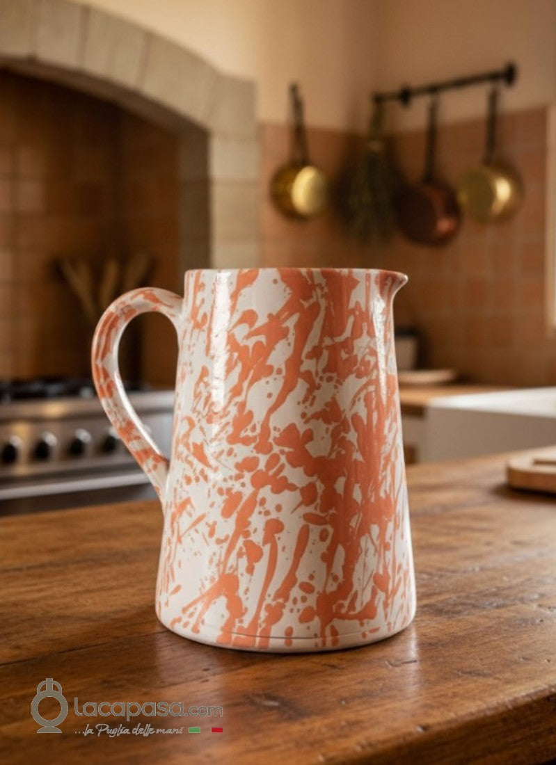 Brocca in ceramica pugliese - Lacapasa.com