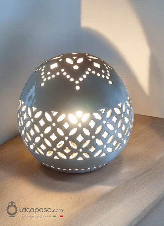 CAMELIA - Lampada Sfera in ceramica - Lacapasa.com