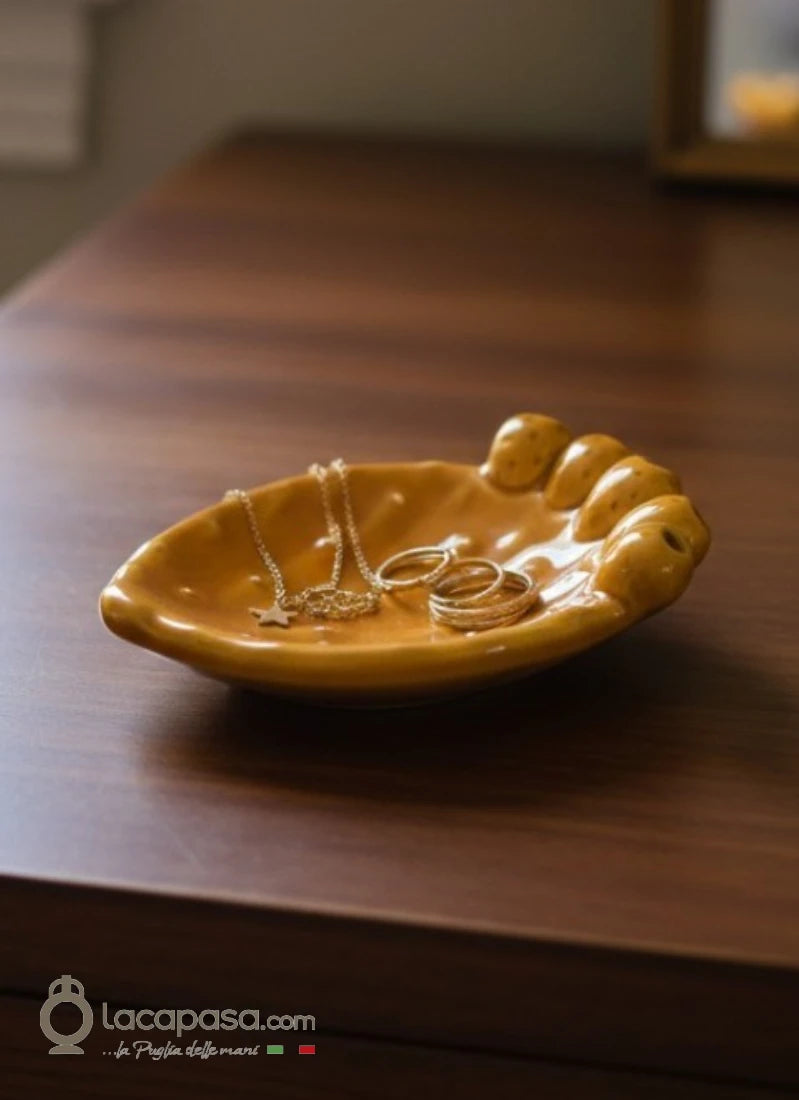 FICO D'INDIA - Bomboniera in ceramica artigianale - Lacapasa.com