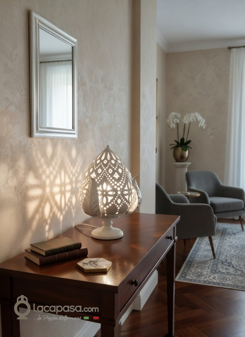 Lampada Pumo in ceramica - Lacapasa.com