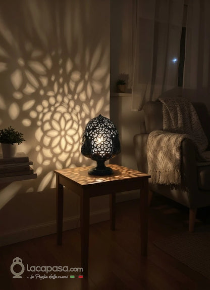 Lampada Pumo in ceramica Blu - Lacapasa.com