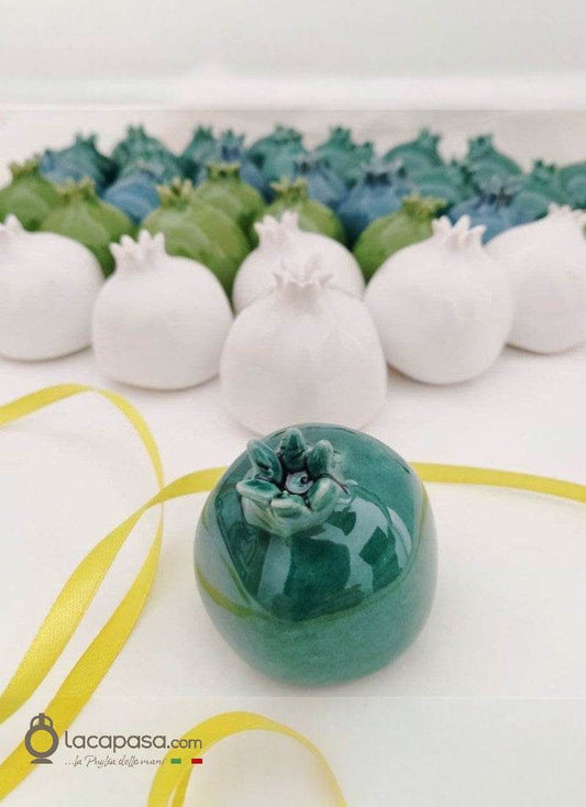 MELOGRANO bomboniera in ceramica - Lacapasa.com