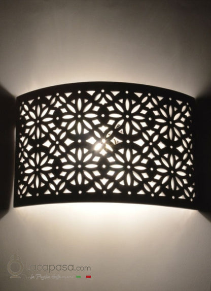 ORIONE - Applique in ceramica artigianale - Lacapasa.com