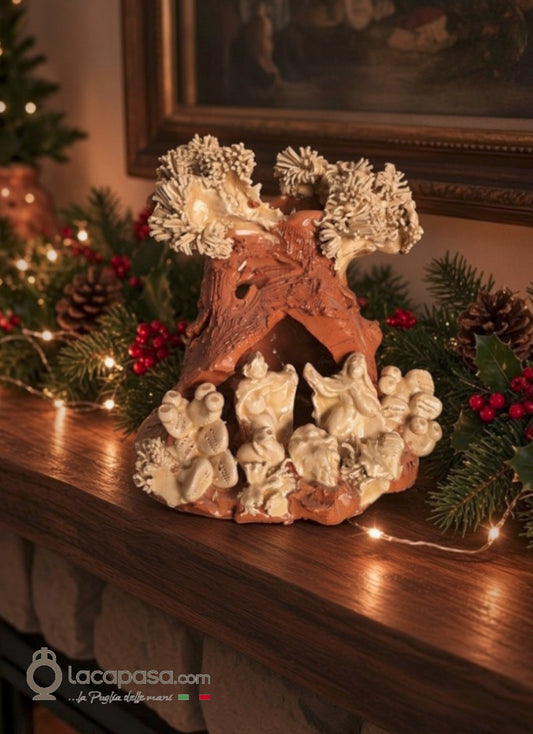 GETSEMANI - Presepe in ceramica di Grottaglie