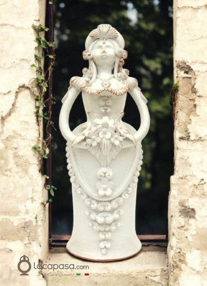 REGINA - Pupa in ceramica pugliese - Lacapasa.com