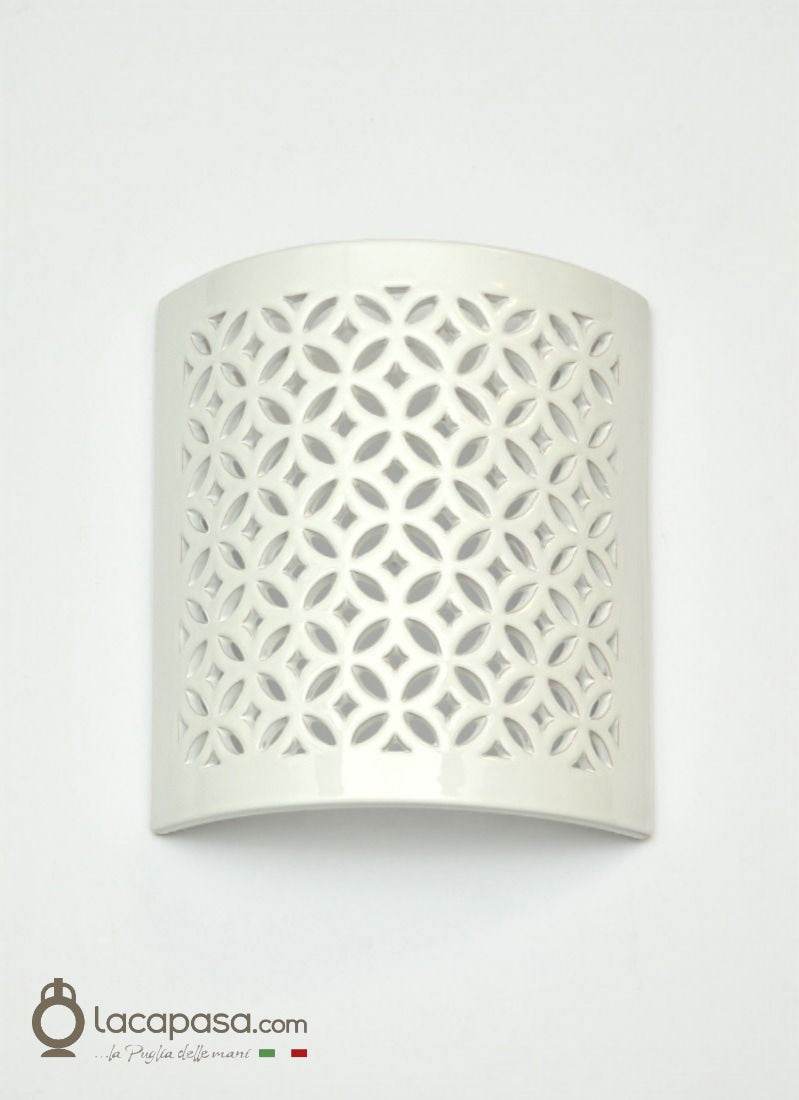 SIRIO - Applique in ceramica artigianale - Lacapasa.com