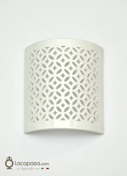 SIRIO - Applique in ceramica artigianale - Lacapasa.com