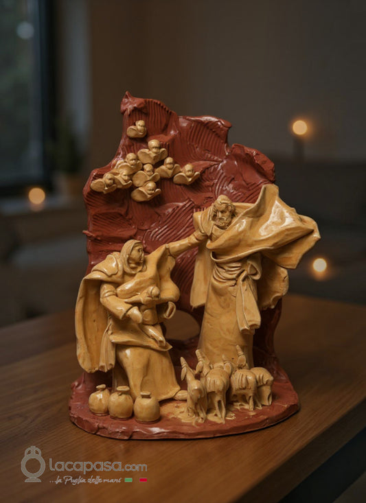 COMETA - Presepe in ceramica di Grottaglie